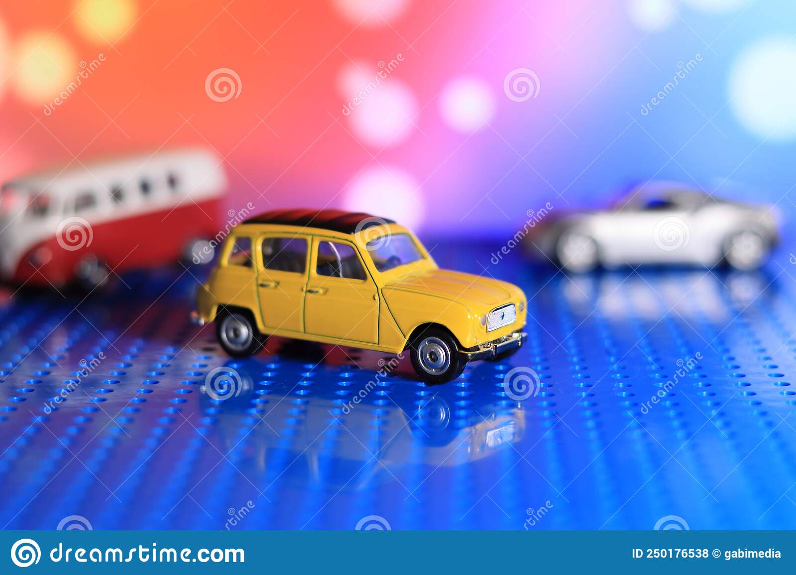 Vintage miniature car Renault 