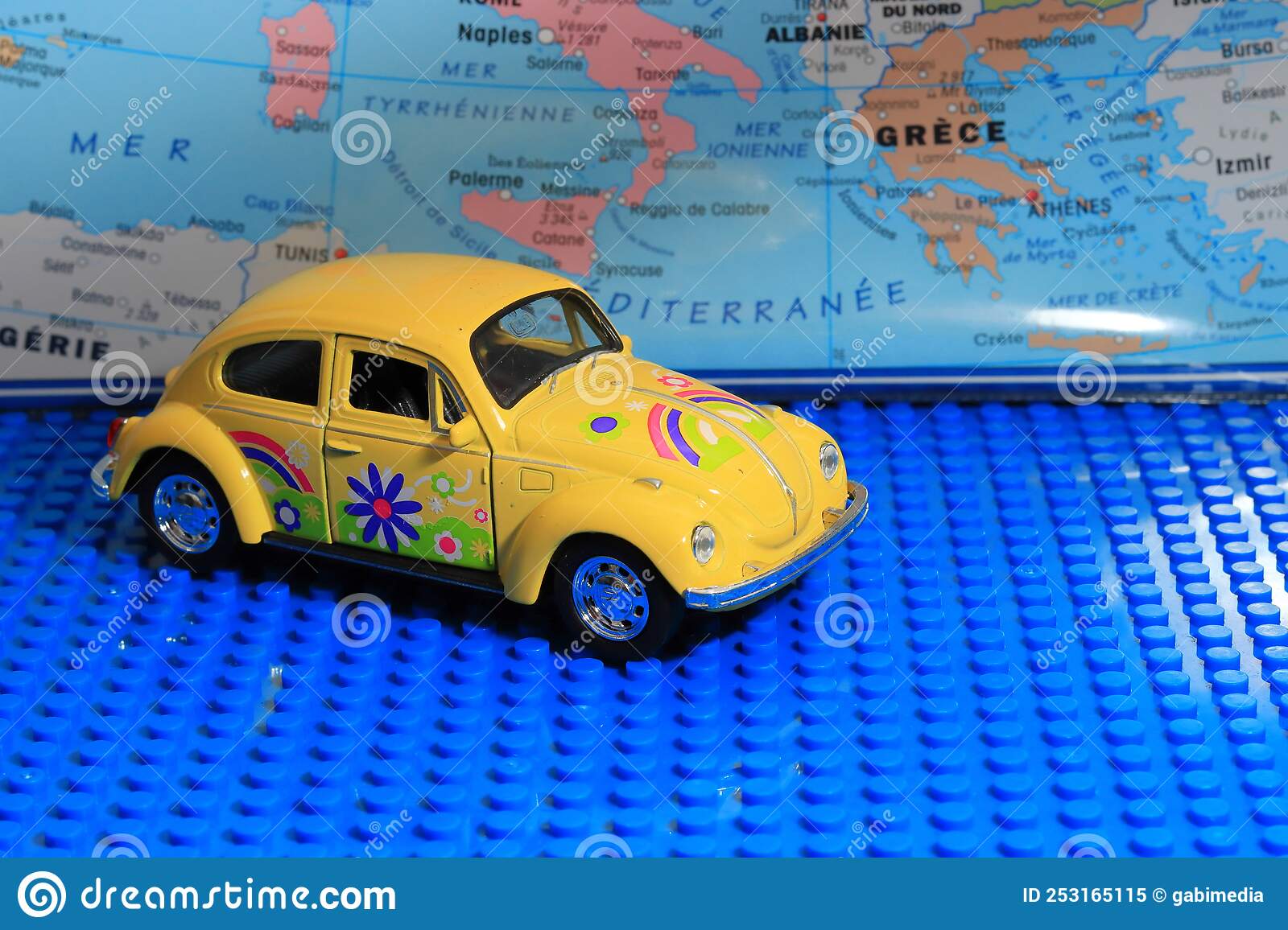 Beetle trip around the world
