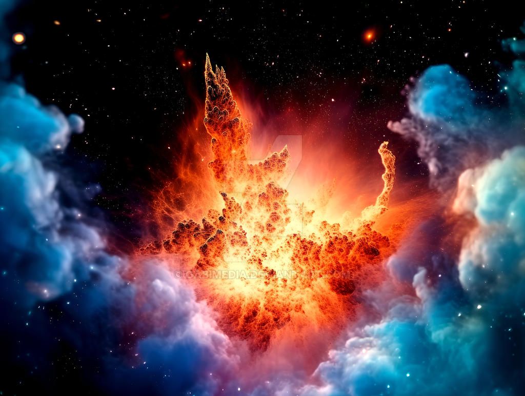 Explozii în galaxie • Muzică calmă • Relaxare AISpace - Video 4K UltraHD