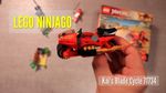 Construim LEGO NINJAGO - Motocicleta Blade a lui Kai 71734