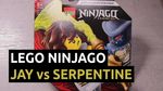 LEGO Ninjago 71732, Set de lupta epica, Jay contra Serpenti