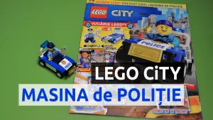 Revista LEGO City, Politist Cool + Masina de Politie