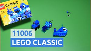 Construim setul Lego Classic 11006 - Caramizi creative albastre