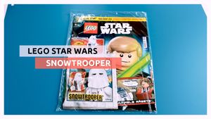 Revista Lego Star Wars nr.1, Jucarie cu SnowTrooper Imperial