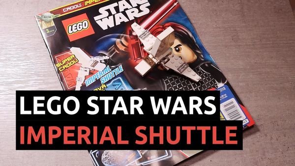 Revista LEGO Star Wars, Nava Imperial Shuttle #StarWars