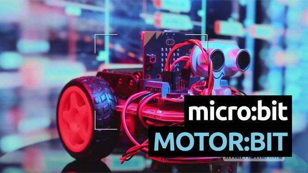 Cum arata Motor-bit cu microbit, Jucarii inteligente STEM