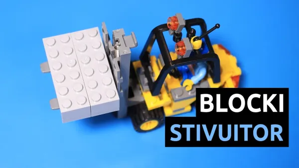 Construim STIVUITOR, MY CITY de la BLOCKI, KB8041 - Daniel Stefan