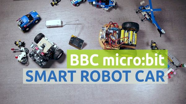 Ne jucam cu BBC micro:bit si Smart Robot Car - Daniel Stefan